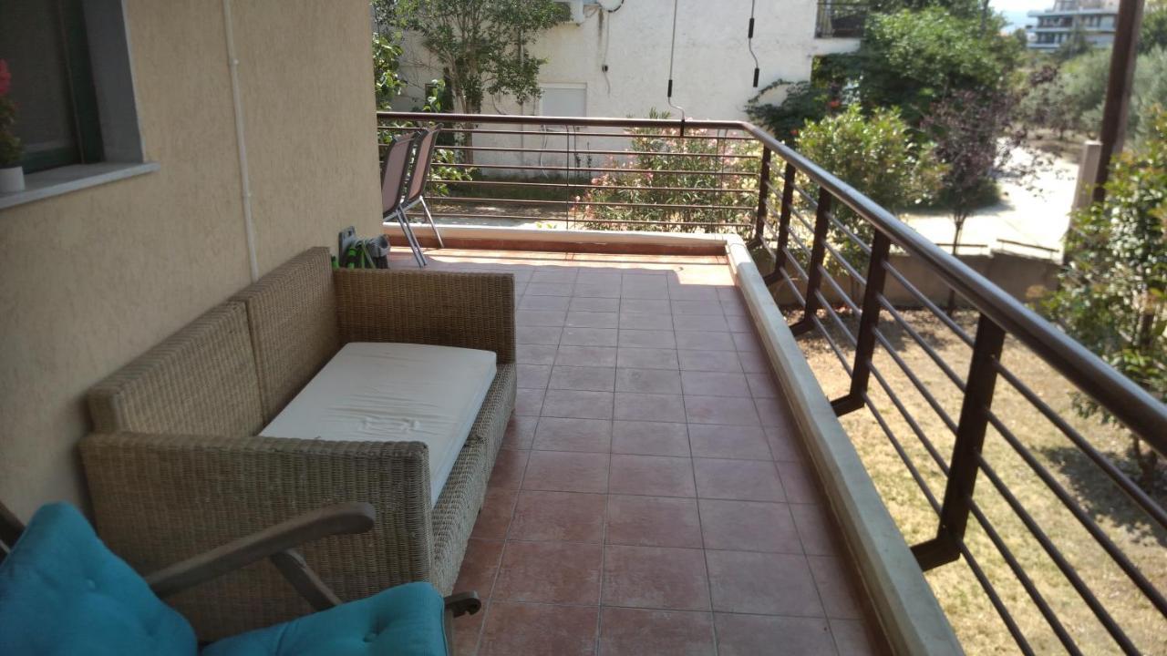 Garden Maisonnette 2-Bedrooms Sleeps 6 Adults 200M From Sandy Beach Asproválta Ngoại thất bức ảnh